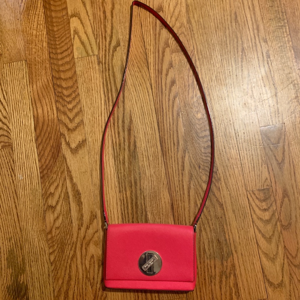 Authentic Kate Spade Hot Pink Crossbody Purse